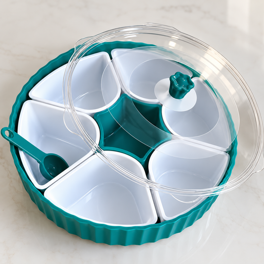 360° Rotating Masala Box | 7-Compartment Organizer
